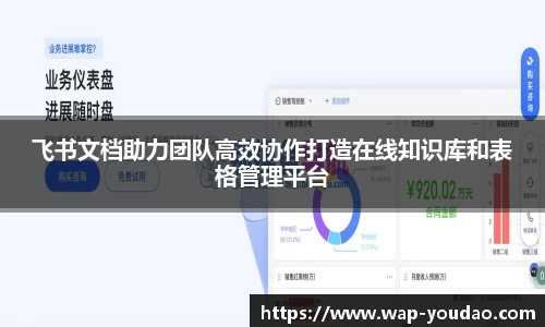 飞书文档助力团队高效协作打造在线知识库和表格管理平台